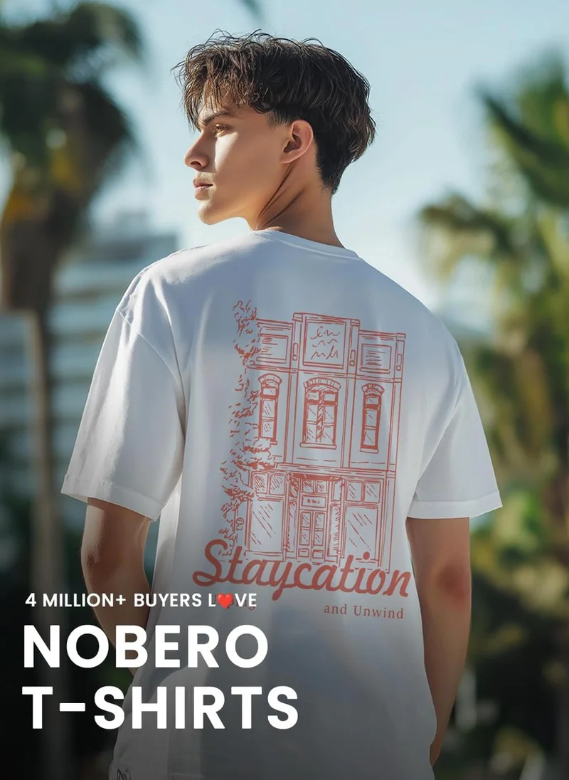 NOBERO  Nobero Men’s T-Shirt | Casual & Comfortable Everyday Wear for Men | Best Price UAE